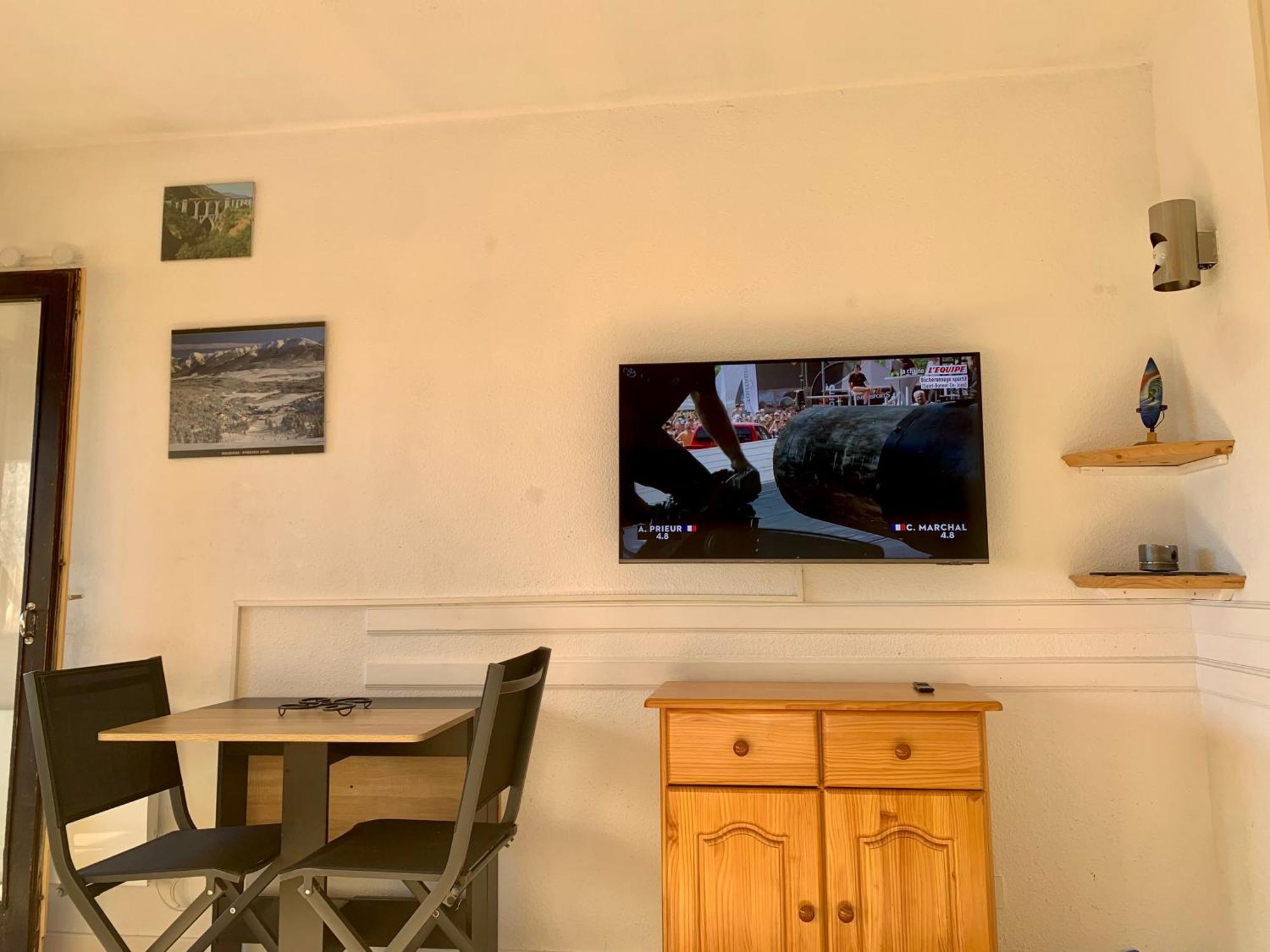 Studio Cabine Chaleureux 4 Personnes Pied Des Pistes Pyrenees 2000 Bolquere Exterior photo